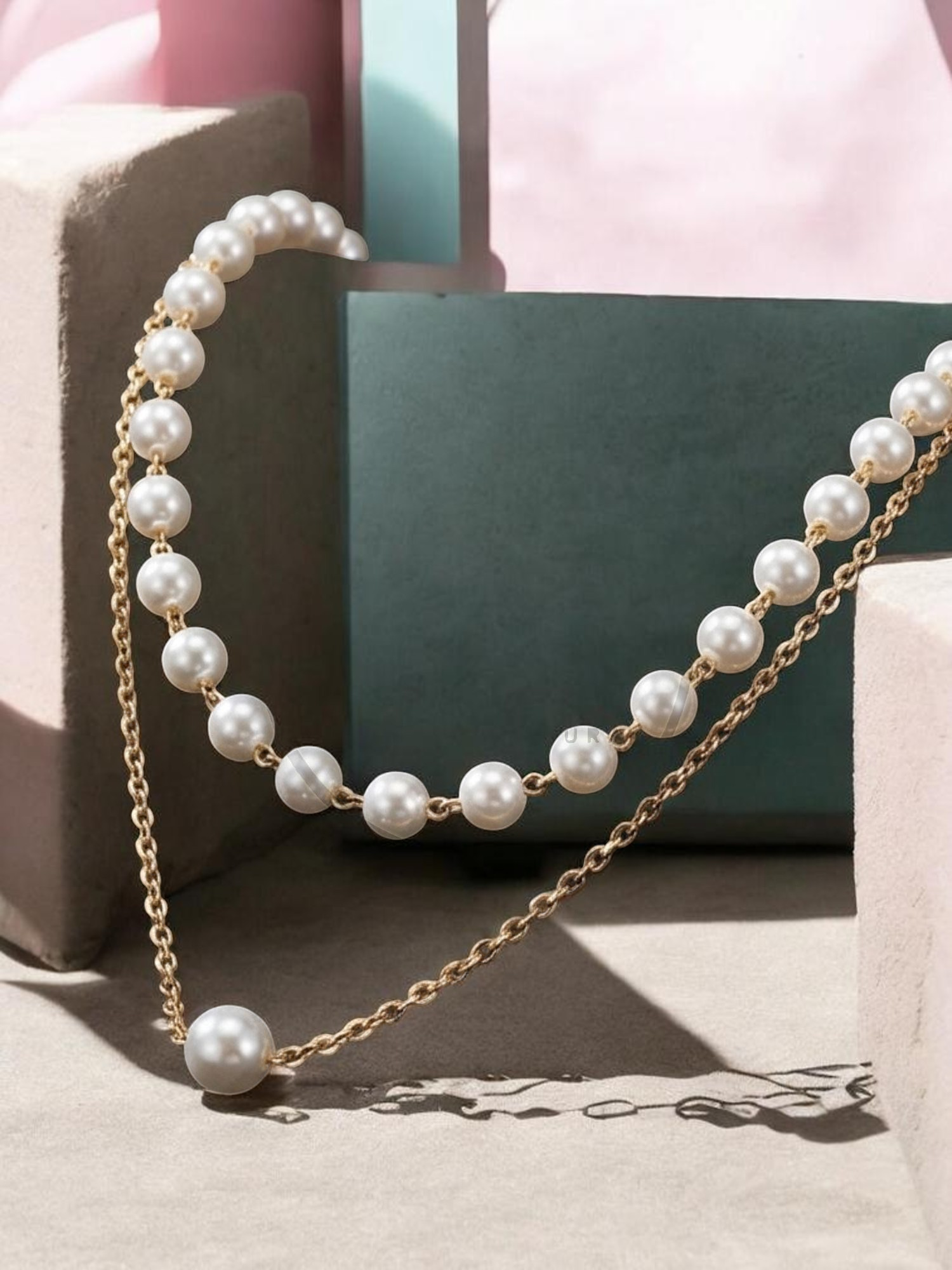 Double Layer Classic Pearl Chain Mangal sutra