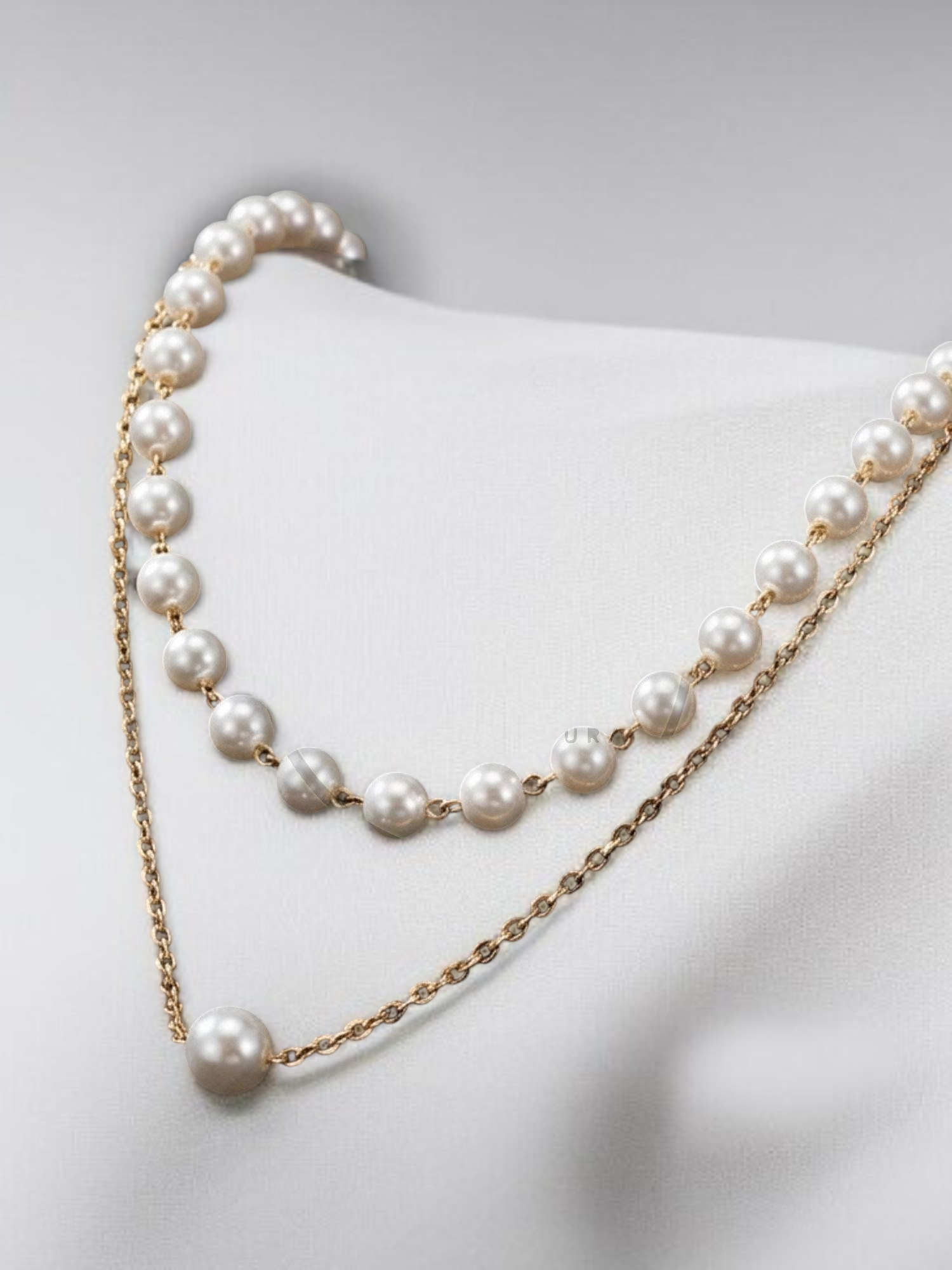 Double Layer Classic Pearl Chain Mangal sutra